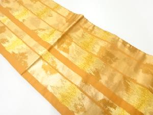 リサイクル　竹節模様織出し袋帯